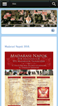Mobile Screenshot of madaras.hu